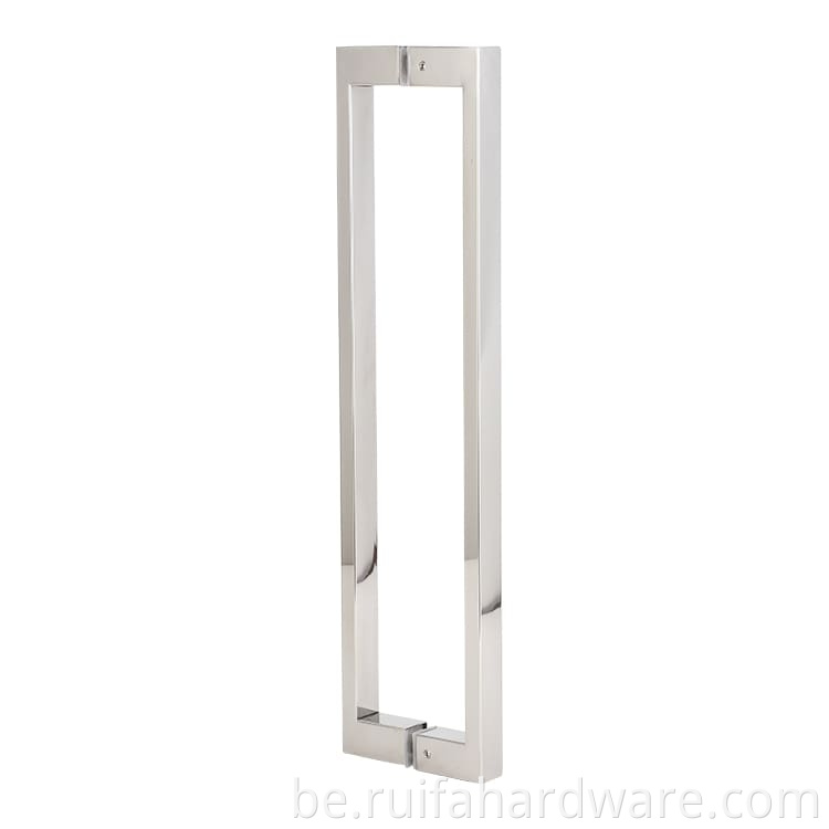 Офісная ручка дзвярэй з нержавеючай сталі (5) Office Stainless Steel Glass Door Handle (5)